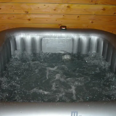 Chalet En Bois Avec Sauna